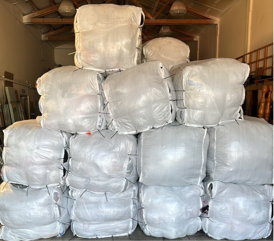 5,000 lbs of credential clothing & shoes